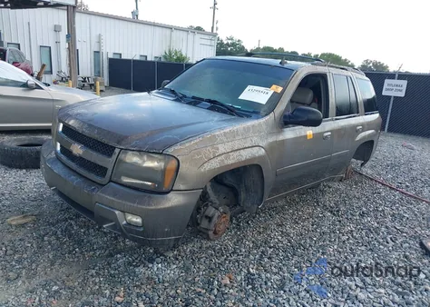 2006 Chevrolet Trailblazer Lt from USA, damaged, VIN 1GNDS13S462176150